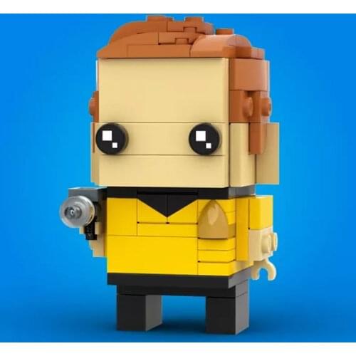 MOC Building Block Maker Movie Characters Captain Assembly Model Childrens Toy DIY Build Blocks Birthday Gift