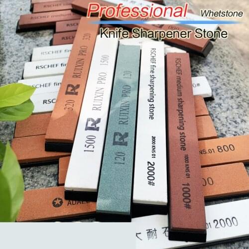 Brand New 60 3000 Grit Knife Sharpener Bars Sharpening Stone Grinding Oil Stone Whetstone Water Knife Kitchen Tools Grind Steel