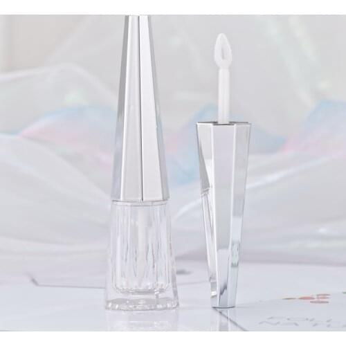 Wholesale Lipgloss Containers Hexagon Lipstick Balm Tubes Turriform Lip Glaze Labial glair Makeup Packing Bottle 10/30/50pcs