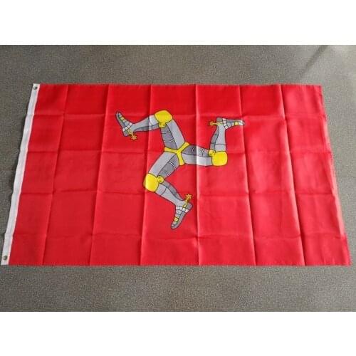 Yehoy Decoration 90x150cm TRISKELION Ellan Vannin Mann the Isle of Man Flag