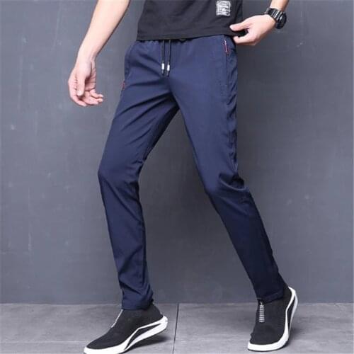 WUYANGTONGDA Slim Men's Trousers