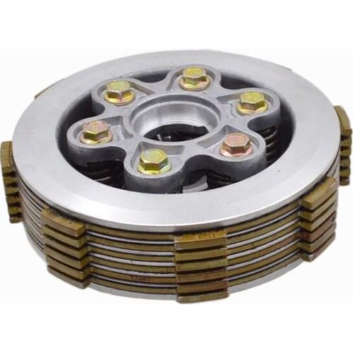 2088 Motorcycle 6 Column Clutch Parts Hub Assembly With Friction Pressure Plate For CG150 CG 150 Spare Parts