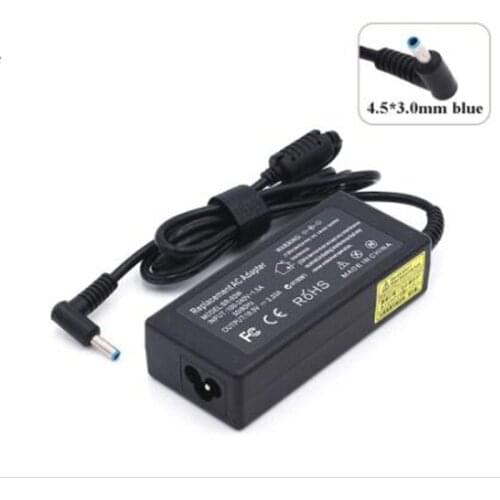 19.5V 3.33A 4.5*3.0mm Blue tip 65W laptop AC power adapter charger for HP Chromebook 11 G4 EE, 11 G5, 11 G5 EE, 14 G3 246 G4 248