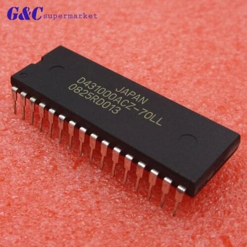 1/5PCS D431000ACZ-70LL UPD431000ACZ-70LL 32PIN DIP 1M-BIT STATIC CMOS 128K-WORD diy electronics