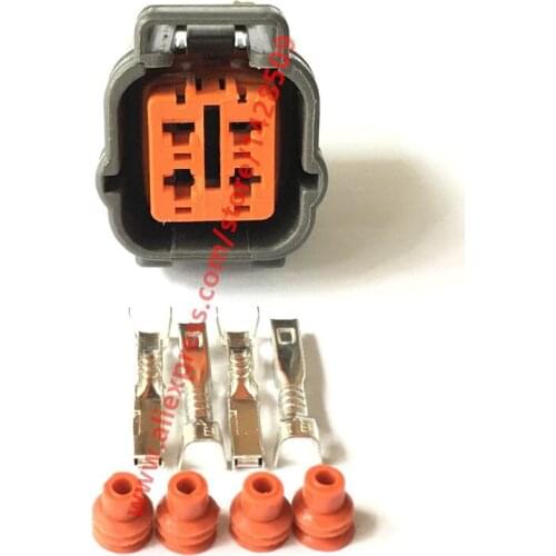 5 Sets 6195-0015 Sumitomo 4 Pin Oxygen Sensor Automotive Waterproof Connector For 2000 Mazda MPV