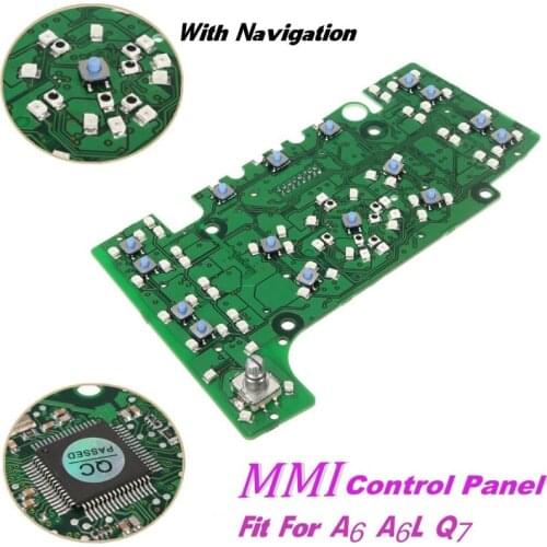 1Pcs Multimedia MMI Control Panel Circuit Board W/Navigation For AUDI A6 A6L Q7