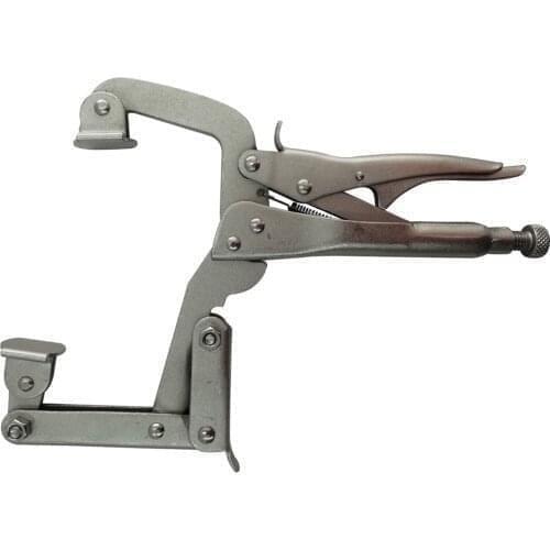 10 inch C-Clamp 4-Point Locking Pliers Quick Adjustable Width of C-Clamp Holding from 2in. To 5in