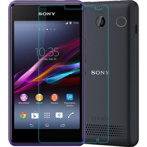 2.5D For Sony Xperia E1 E1 Dual Tempered Glass Original Protective Film Explosion-proof Screen Protector for D2004 D2005 D2105