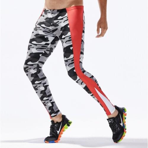 2019 Compression Tights Mens Fitness Gym Running Leggings Sports Yoga Pants Quick Dry Swimwear Men Training Jogging Sportwear