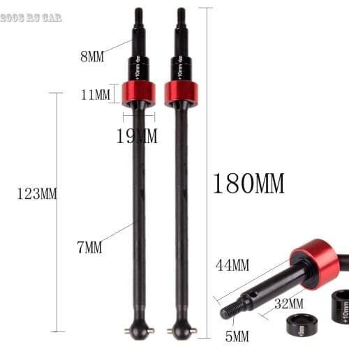 2P Harden Steel CVD Driveshafts Super Heavy Duty 86246+86249 FOR HPI RTR Savage FLUX 2350 HP XL 5.9 5SC XL NEW ENRON1:8