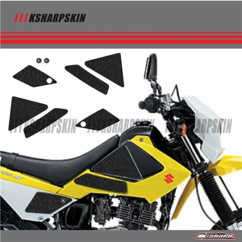 ADESIVI 3D Sticker Decal Emblem Protector Tank Pad Tank grip For SUZUKI 15-18 DR 200S
