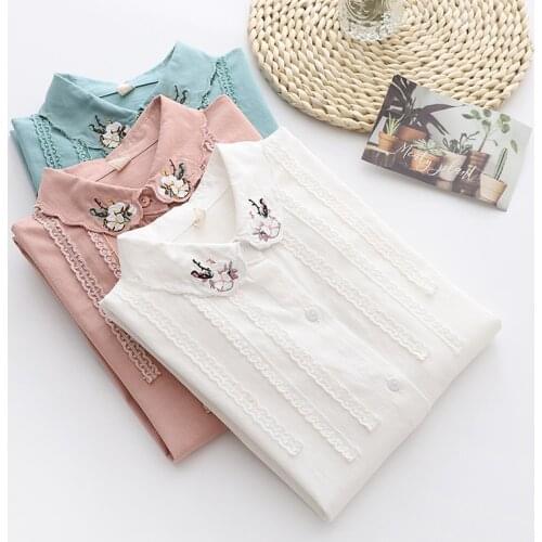 Alifestyle Blouses With Embroidery