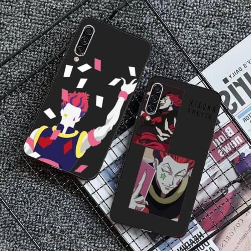 Hisoka Anime Hunter X hunter Phone Case For Samsung A32 A51 A52 A71 A50 A12 A21S S10 S20 S21 Plus Fe Ultra