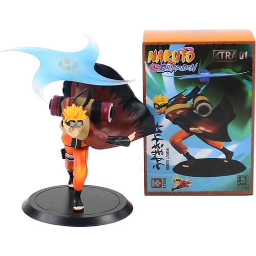 18CM Anime Naruto Uzumaki Naruto 1/8 Scale Painted Figure PVC Action Figure Collectible Model Toys For Children