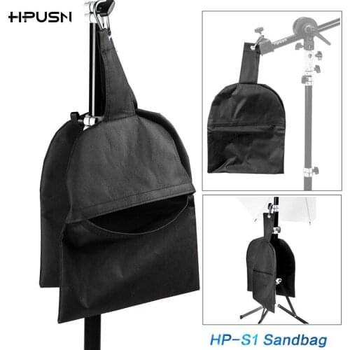 Hpusn Photography Studio Stage Video Tripod Light Stand Durable Oxford Nylon Sandbag Counterweight Sand Bag