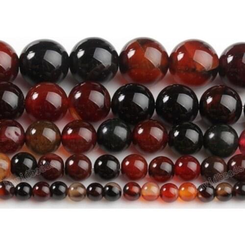 Fctory Price Dream Agat Round Gem Loose Strand Beads 16" Strand 6 8 10 12MM Pick Size For Jewelry Making diy