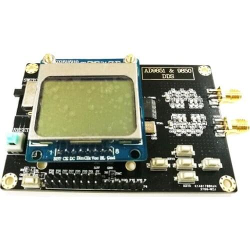 AD9851 module DDS function signal generator Send program Compatible with 9850 with 5110 display