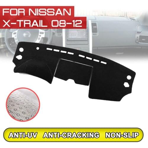 For Nissan X-Trail T31 2008 2009 2010 2011 2012 Car Dashboard Mat Anti-dirty Non-slip Dash Cover Mat UV Protection Shade