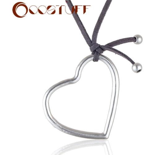 Fashion Women Pendants 2020 Heart Necklace Jewelry Bijouterie Choker Long Female Initial Neck Chain Decoration for Gifts to Mom