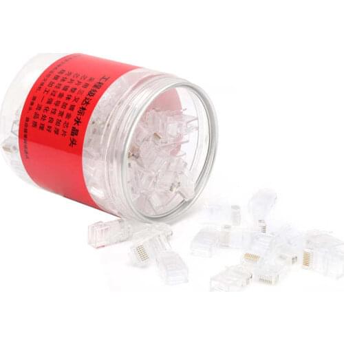 RJ45 Net Modular Plug Connector Modular Unshielded Networks Cable