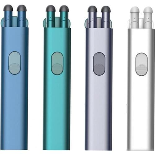 S11 TWS Bluetooth-compatible 5.2 Earphones Foldable Touch Control Digital Display Stereo In-ear Earbuds for Sports