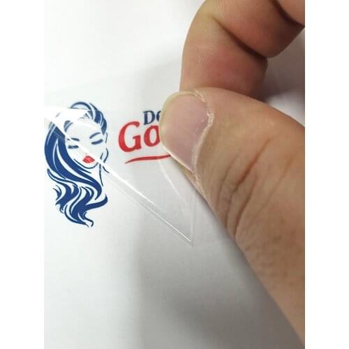 UV Logo Transfer Stickers Personalize Waterpoof Transfering Label Lash Box Bottle Jar Packing Adhesive Stationary Free Design