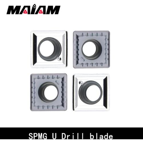 High quality SP type SPMG SPMG0502 SPMG0602 SPMG0904 U-drill CNC inserts for Aluminum and copper/Mold steel cast steel cast iron