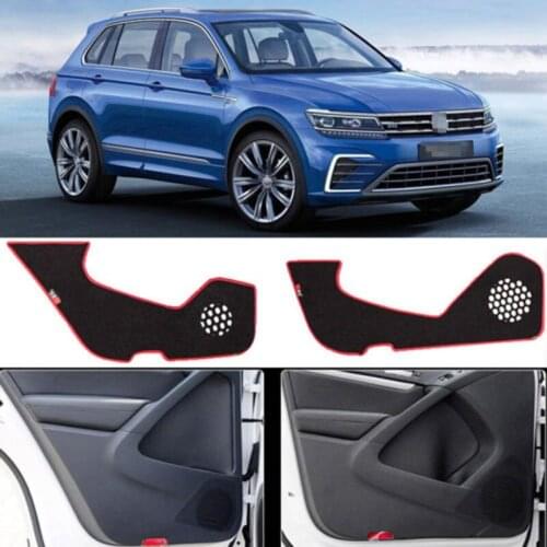 Brand New 1 Set Inside Door Anti Scratch Protection Cover Protective Pad For VW Tiguan