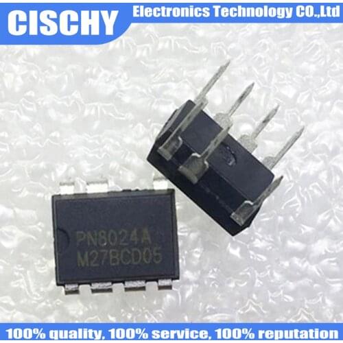 1pcs/lot PN8024A PN8024S PN8024R PN8024 DIP-7 original In Stock