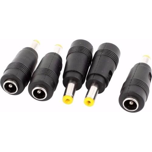 10PCS 4.0 x 1.7mm DC Male to 5.5 x2.1mm DC Female Power Plug Tip