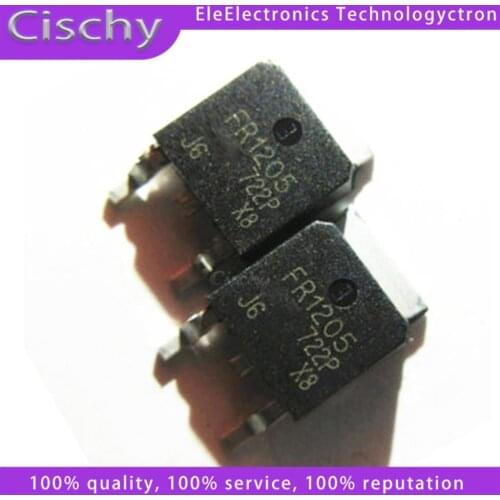 10PCS IRFR1205TRPBF IRFR1205 FR1205 TO-252 55V 44A TO252