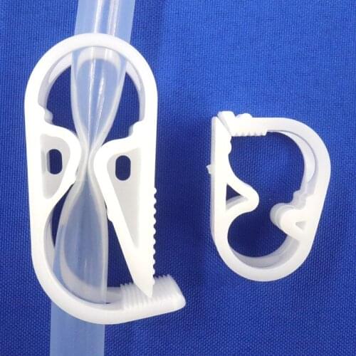 100~1Pc 3~18mm Adjustable PE Plastic Water Stop Clamp Fish Tank Soft Hose Pipe Flow Regulator Control Robert Clamp Switch Damper
