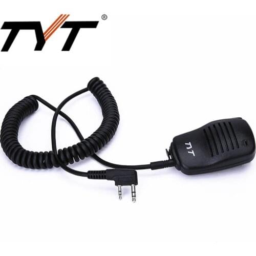 100% Original TYT Speaker Microphone for DM-UVF10 TH-UV9 TH-UV8000D MD-380 MD-UV380 MD-390 MD-UV390 Walkie Talkie With K plug