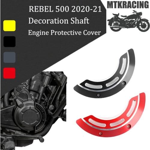 For Honda Rebel CMX 500 300 REBEL 500 CB500X CB500F CB500X 500F Accessories Left Engine Protective Decoration Shaft Cover Guard