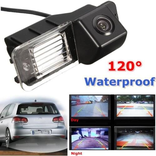 CCD HD Car Reverse Camera Rear View Cameras Parking Backup Night Vision Waterproof For VW Golf MK6 MK7 GTI Polo V (6R) Passat CC