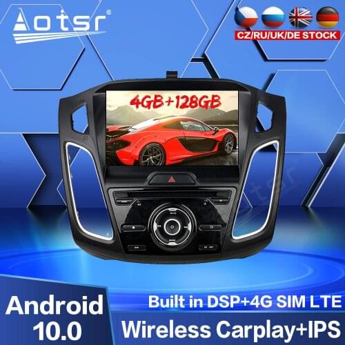 4G 128GB Android Radio GPS Navigation For Ford Focus 2012 2013 2014 2015 Car Multimedia DVD Video Player Auto Audio Stereo Unit