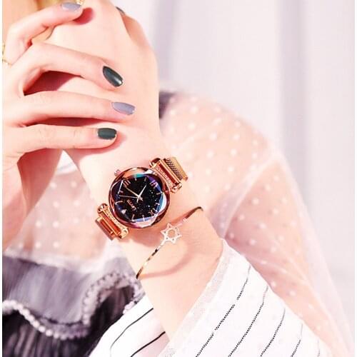 Starry Sky Watch Women Watches Luxury Womens Bracelet Quartz Wrist Watches Fashion Best Sell Dropshipping Ladies Wrist Watch