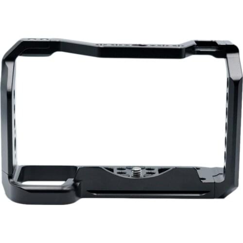 Protective Housing Rig for SONY A7C Camera Cage with Cold Shoe Expand for Microphone Vlog Tripod Fill Light Stabilizer