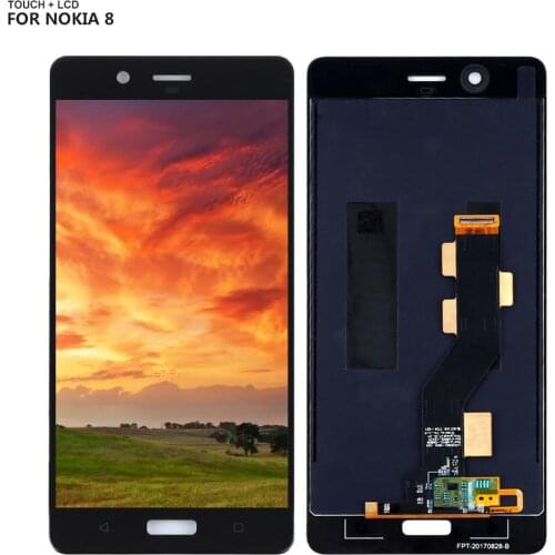 For Nokia 8 N8 TA-1012 TA-1004 TA-1052 Full LCD DIsplay Touch Screen Digitizer Assembly Free Tools