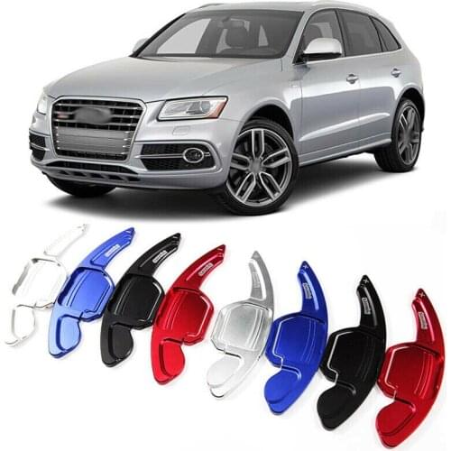 Savanini Alloy Add-On Steering Wheel DSG Paddle Shifters Extension For Audi SQ5 13-17