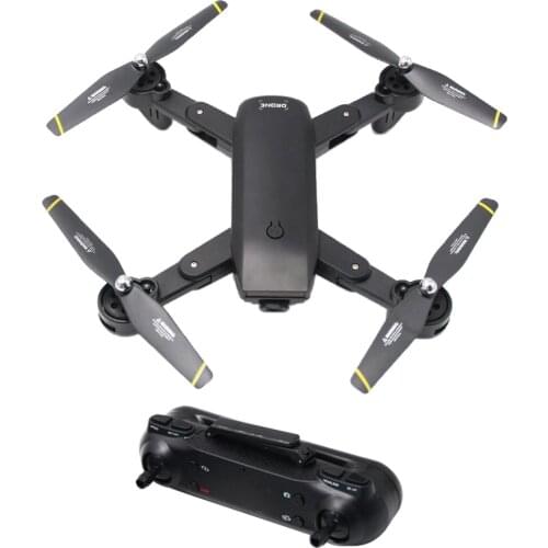 RC Drone WIFI 1080P Dual Camera Drone APP Control 4K Quadcopter Black