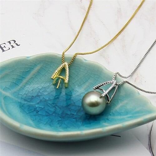 Nice Fashion Pendant Mounts, Pendant Findings Settings Jewelry Parts Fittings Accessories for Pearls, Corals, Jade Beads, Stones