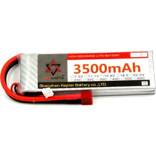 Lipo Battery 2s 7.4v 3500mAh RC Car Plane Boat Lithium Ion Polymer Battery For Truck Tank Drone Helicopter