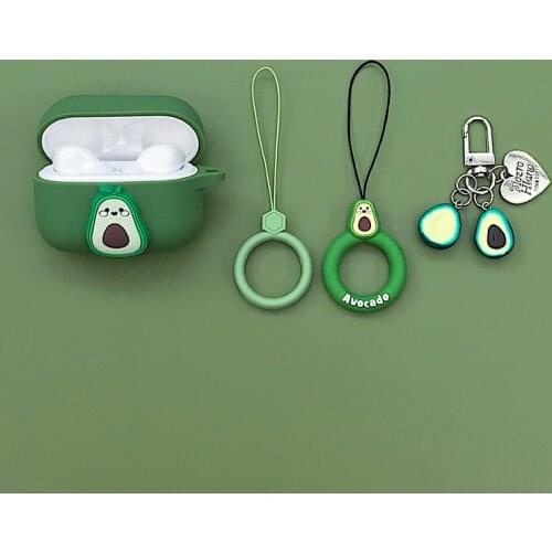 Cute Silicone Shockproof Case For Honor Earbudsx1 bluetooth Earphones Case Anti Lost Rope For Honor Earbuds X1 with Keychain