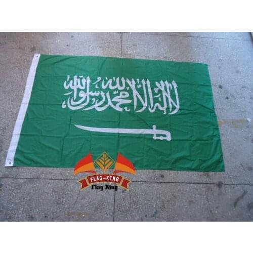 Saudi Arabia National flag, Saudi Arabia Country banner, 100% polyster,Digital printing,90*150CM size