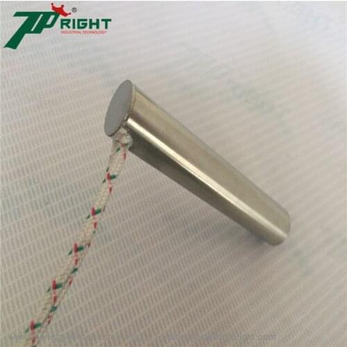 90degree angle right wires heater cartridge Dia.1/2" x 78mm, 127v 600w, wire length 500mm