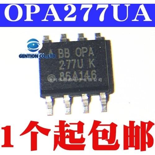 5PCS OPA277UA OPA277U OPA277 SOP8 operational amplifier in stock 100% new and original