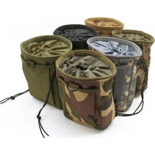 Wholesale Camouflage Molle Tactical Mag Dump Belt Pouch Bag Utility Hunting Mag Pouch