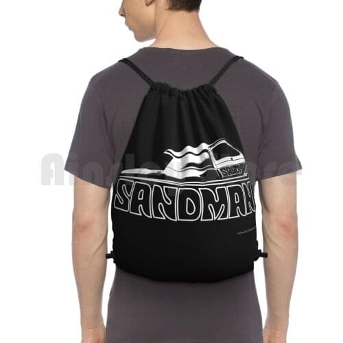Holden Sandman Panel Van ? Backpack Drawstring Bags Gym Bag Waterproof Holden Sandman Panel Van Blulime Watercolor