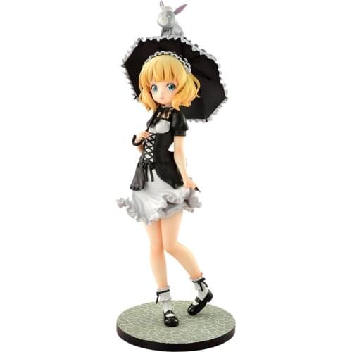 Pre-Sale Is The Order A Rabbit? Kirima Syaro Goth Loli Action Figures Model Hand-Made 22 Cm PVC Collectible Ornaments Toys Gifts